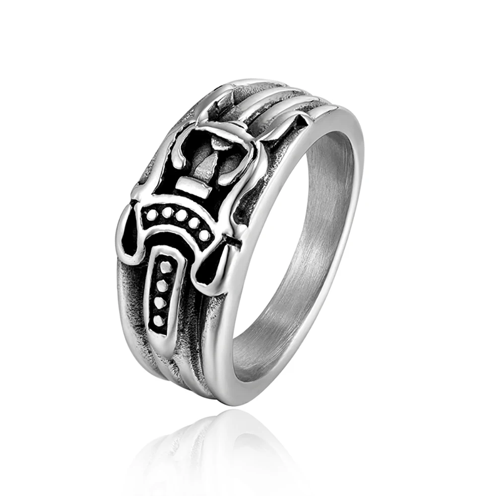 High Quality Stainless Steel Anchor Ring For Men Women Jewelry Vintage Anchor Punk Rock Fashion Accessories Party Gift Wholesale