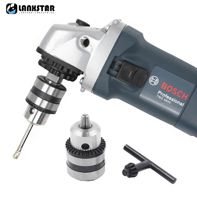 Angle Grinder Electric Drill Conversion Chuck 1.5-10mm Chuck Holder M10 Power Drill Convert Adapter For Electric Angle Grinder