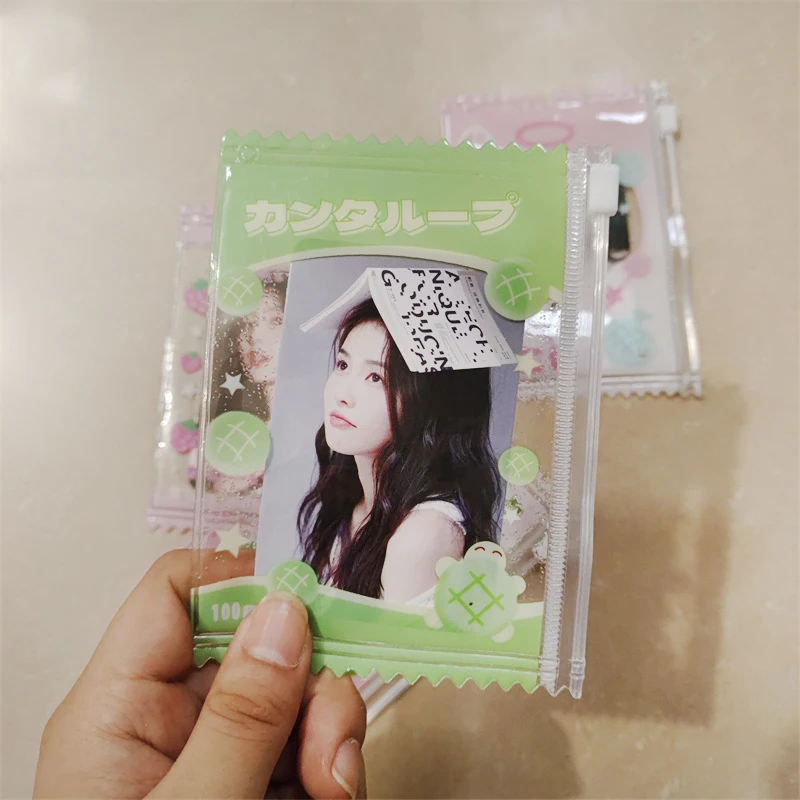 Custodia protettiva per cartoline da 3 pollici Idol Photo Card Collection Card Storage Case Lomo Card Photo Cards Holder
