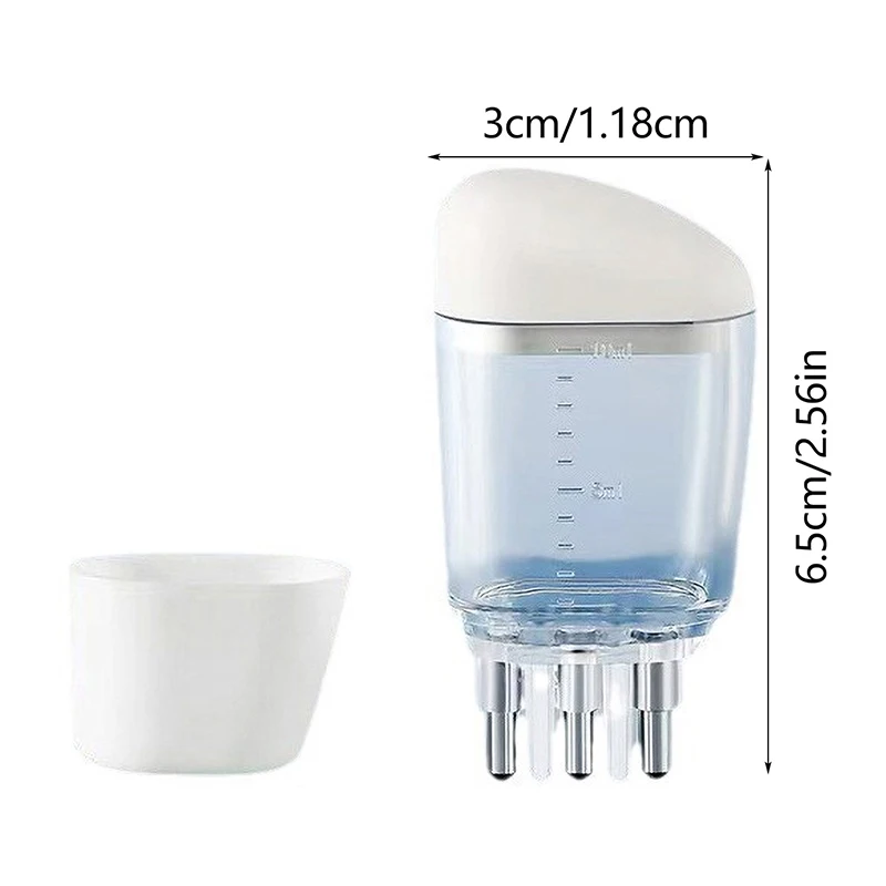 10ml mini aplicador de couro cabeludo óleo essencial líquido guiando massageador anti perda de cabelo ferramentas de cuidados com o couro cabeludo para crescimento do cabelo cabeça pente