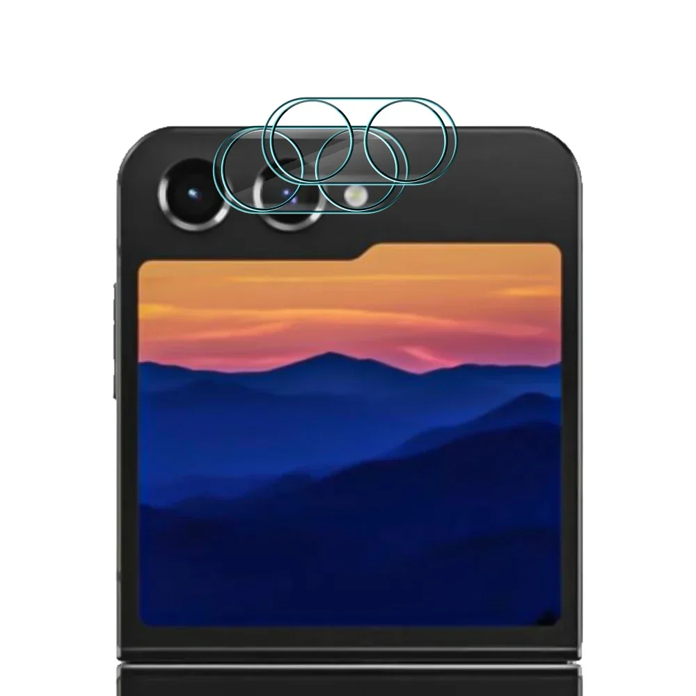1-3PCS HD Tempered Glass Clear Lens Protector Film For Samsung Galaxy Z Flip 7 6 5 4 Anti-scratch Camera Cover Phone Accessorios