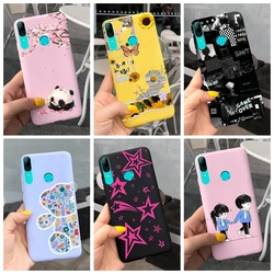 For Huawei P Smart 2019 Case Funny Cute Soft Silicone Back Cover For Huawei PSmart P Smart 2019 POT-LX1 Phone Case Bumper Funda