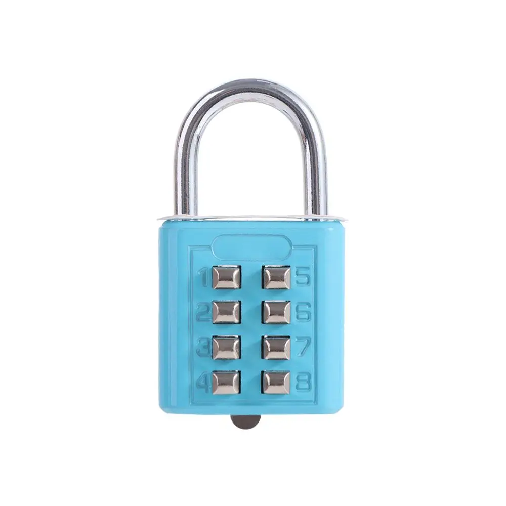 

Creative Alloy Combination Padlock 8 Digits Password Code Drawer Cabinet Padlock Outdoor Lock Safe Number Lock School