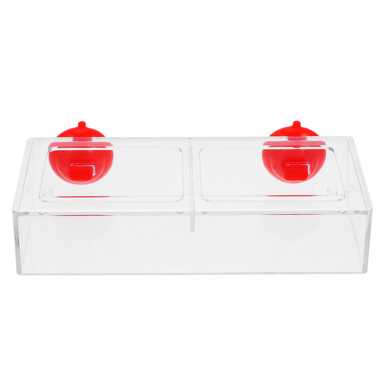

Fish Tank Feeder Ring Large Capacity High Transparency Suction Cup For Betta Shrimp Goldfish Aquarium Vacation Use Feeding