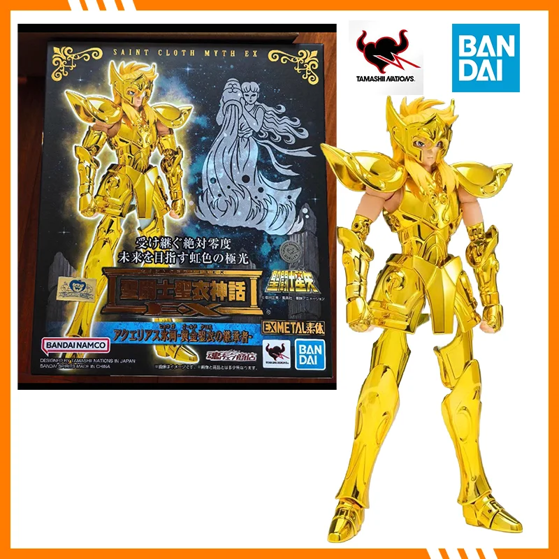 

BANDAI Saint Seiya Aquarius Hyoga Myth Cloth EX: Фигурка-конструктор «Наследник Золотого Доспеха» (подарок, игрушка)