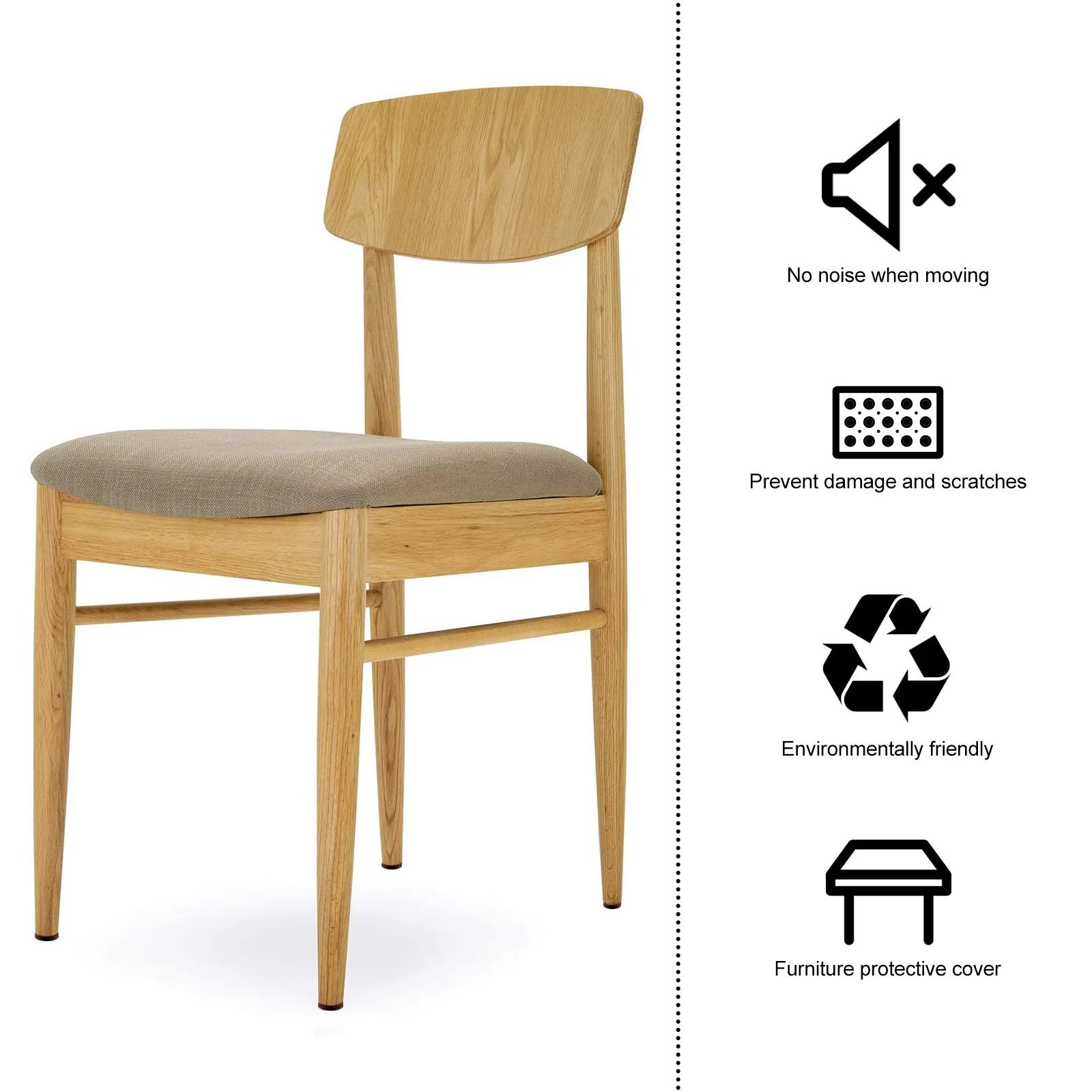 

3 Rolls Self-Adhesive Felt Roll Furniture Protection Pads Chair Stickers Floor Protector for Table Chair Sofa Cabinet Bottom