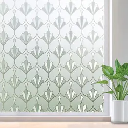 Window Privacy Decorative Film Glass Sticker Decoration Excellent Quality Static Cling Window Film for Office Bedroom Kitchen
