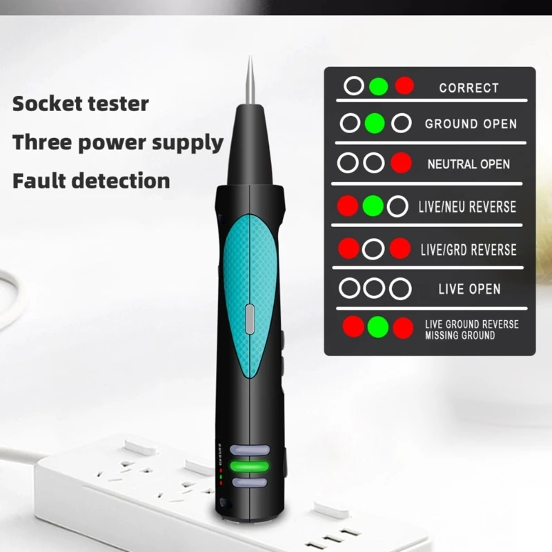 Professional Electrician Circuit Diagnostic Tester Pen with Intelligent Identification High Accuracy for Car Maintenance