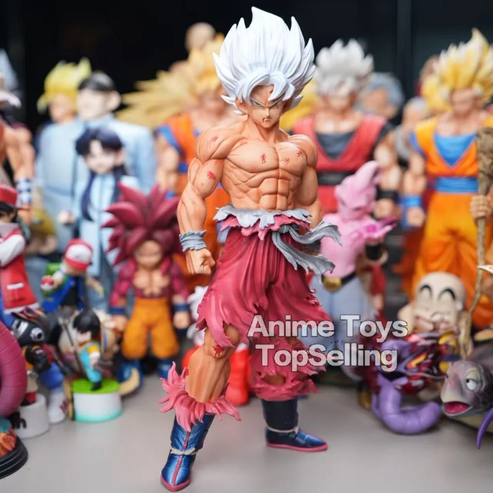 29 cm/11.42in Anime Dragon Ball Figure Super Saiyan Son Goku figurines d'action Pvc Statue bureau ornement Collection modèle jouet cadeaux