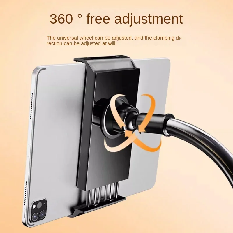 Hot Universal Lazy Bracket Mobile Phone Holder Gooseneck Stand Stents Flexible Bed Desk Table Clip Bracket for Smartphone Holder