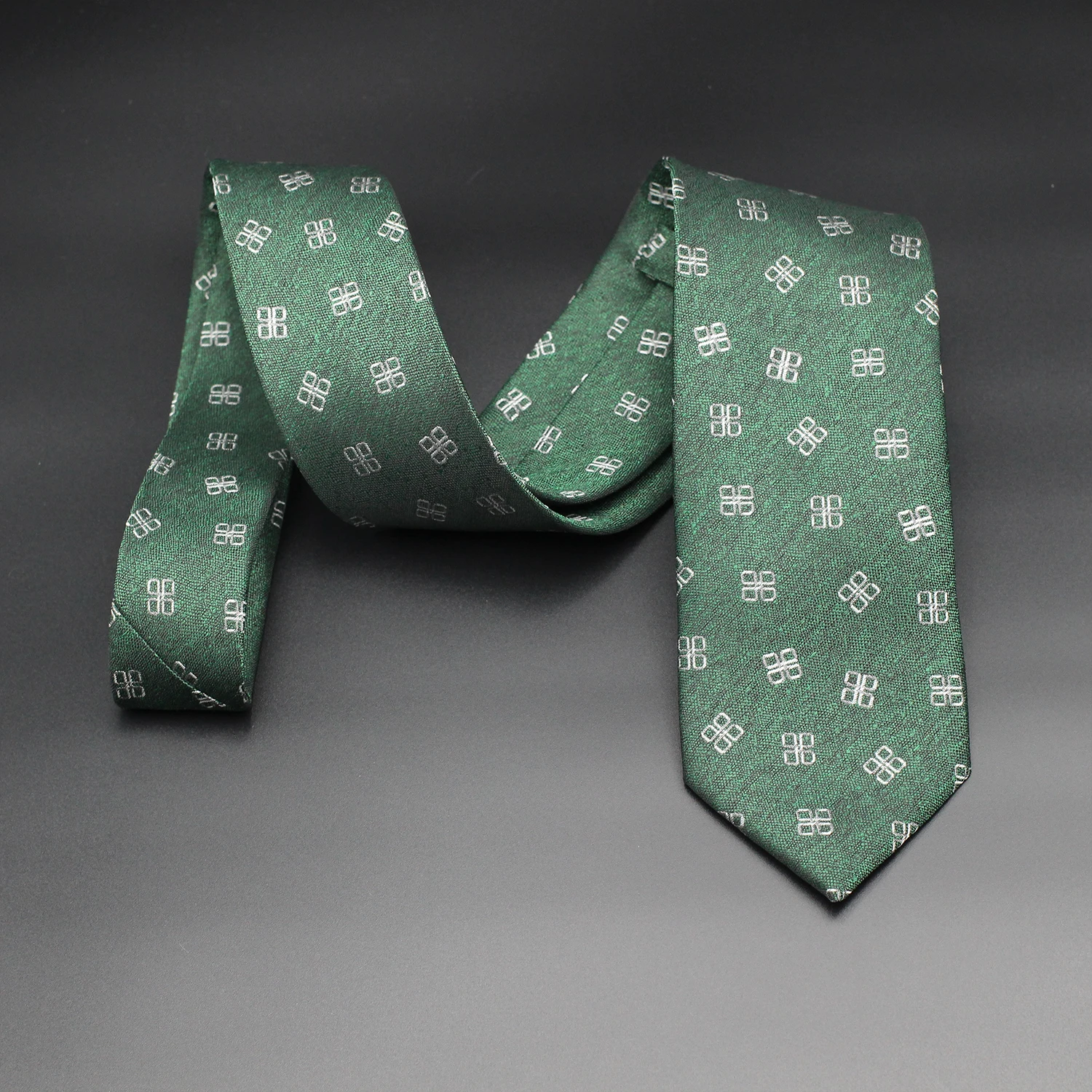 Corbatas de diseñador de lujo de alta calidad para hombre, corbata a cuadros geométrica de 8cm para negocios formales, corbatas para fiesta de boda, regalo, 2026