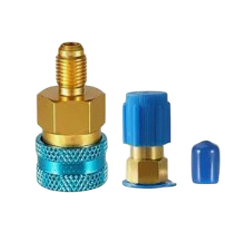 

1 шт. R1234YF к R134A низкостороннее быстроразъемное соединение для автоматического кондиционирования воздуха, шланг для зарядки кондиционера, разъем для шланга кондиционера