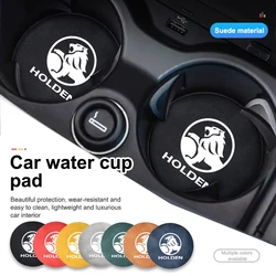 2Pcs Car Water Cup Coaster Non-Slip Auto Accessories For Holden VZ VE Colorado Caprice VX VU VY HSV Cruze Rodeo Astra