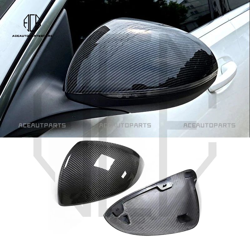 

W206 W223 Replacement Dry Carbon Fiber Mirror Cover for Mercedes-benz C S Class 2021+ Sideview Mirror Shell