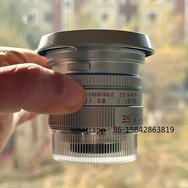 Transparent Lens Rear Cover Compatible with M Mount Camera Lens Protective Back Cap