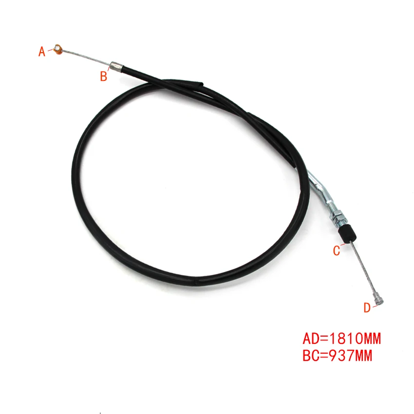 Motorradzubehör Kupplungskabel Stahldrahtleitung für Honda TRX400EX Sportrax EX 2002-2004 TRX 1999-2001/2004 22870-HN1-000 – Detail 7