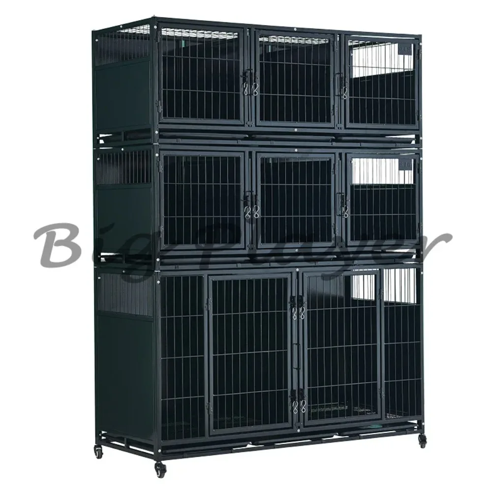 

Pet Foster Cage Inpatient Cage Dog Breeding Display Pet Large, Medium and Small Dogs Multi-layer Dog Cage Isolati