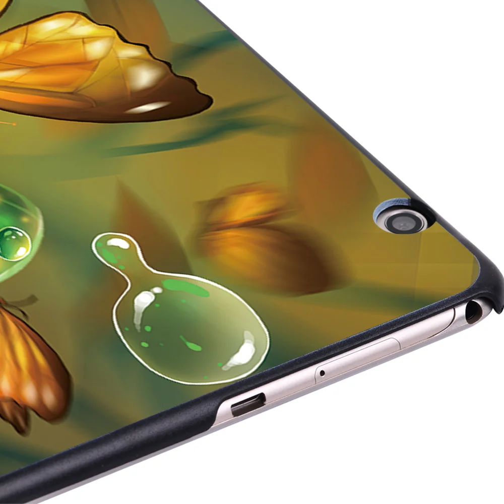 Tablet Hard Shell Case for Huawei MediaPad T3 10 9.6" Animal Pattern Anti-fall Plastic Protective Shell + Free Stylus