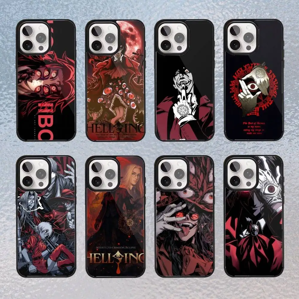 

HellsingS Comics Phone Case For iPhone17,16,15,14,13,12,11 Plus,Pro Max Magnetic Magsafe Wireless Charging
