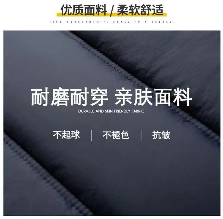 شارة مطرزة سترة فضفاضة سميكة جديدة معاطف قطنية أمريكية كلاسيكية للرجال سترة شتوية دافئة مقاومة للرياح ملابس رجالية