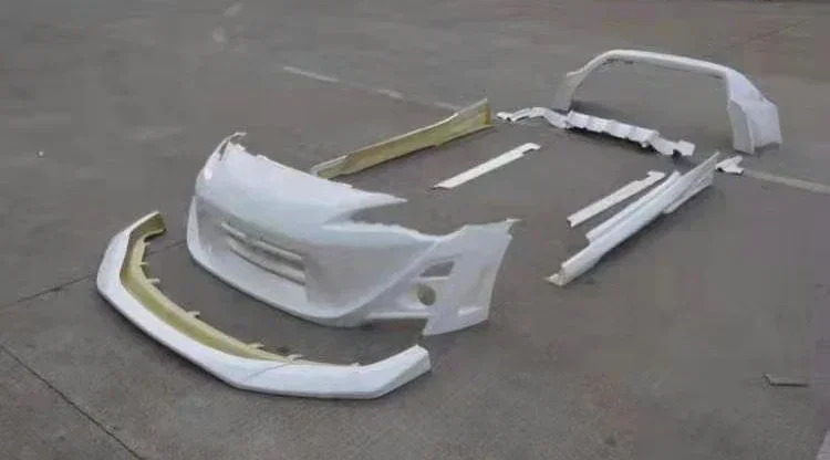 

Car Accessories For FT86 BRZ FRP Fiber Glass Full Body Kit VA Style Narrow Type 10pcs Fiberglass Bumper Splitter Side Skirt Spat