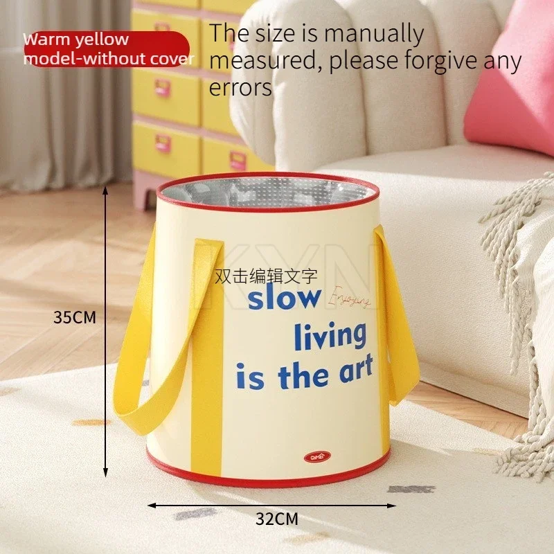 Portable Foldable Foot Bath Bag Simple High Calf Foot Soaking Bucket Household Adult Travel Foot Care Storage Pouch
