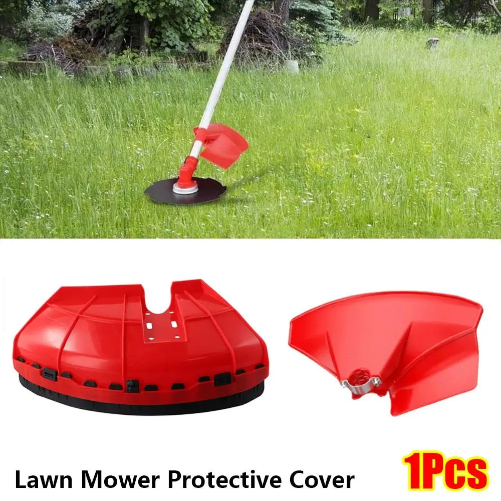 1Pcs Plastic Nylon Lawn Mower Protective Cover Metal Connector Protection Sleeve Brush Cutter Guard Shield Easy Installation