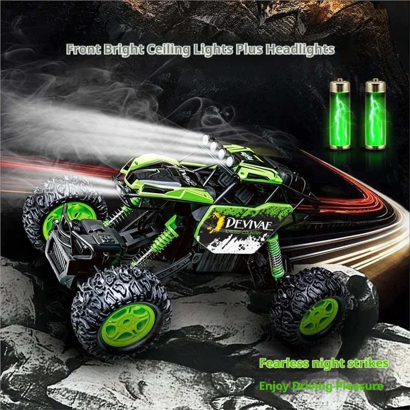 Rlaarlo 1:12 2.4G 4x4 Full Scale Remote-controlled Off-road Vehicle 20km/h RC Car Toy Remote Controll Off-road High-speed Vehicl