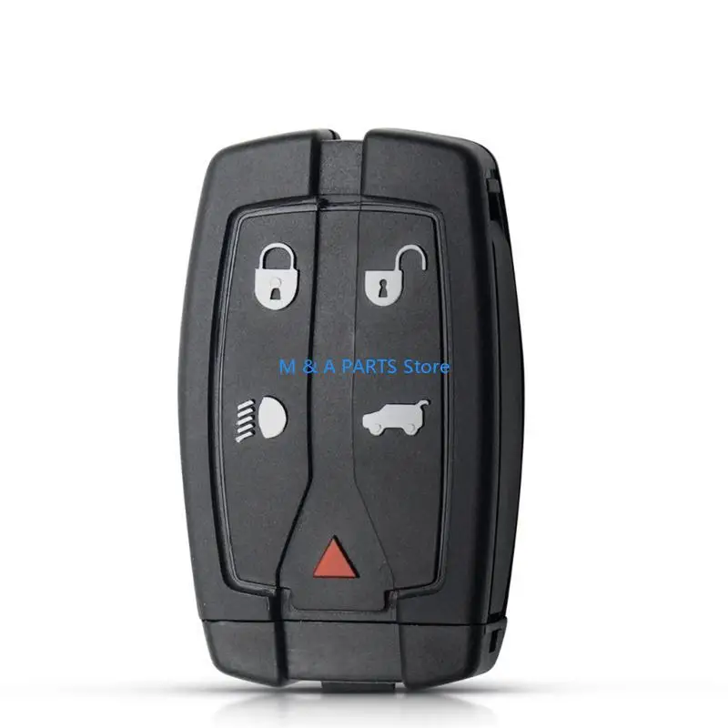 U1JF Blank Auto Car Chave da casca 5 botões Remoto Chave Remote Chave Modificado Adequado para 2