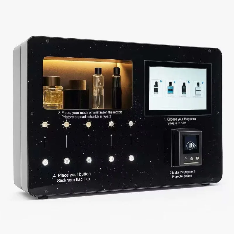 Wrist Perfume Vending Spray Machine Customized Automatic Spraying Commercial Mall Salon Self Service CE Certified Hot Sale