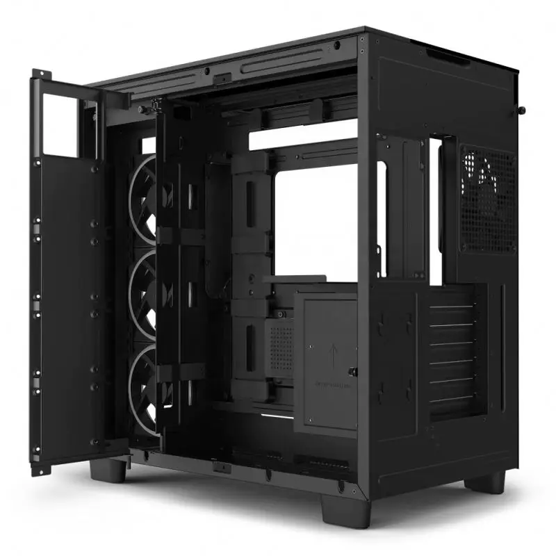 Heißer Verkauf Computergehäuse H9 Elite Schwarz RGB Middle Tower Case PC Gaming CASE Middle Tower