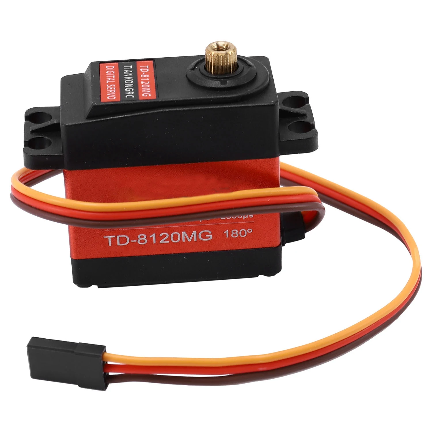 Td-8120Mg Waterproof Metal Gear Digital Servo With 20Kg High Torque 180Angle For Rc Remote Control Car Model Vehicle 20Kg Servo