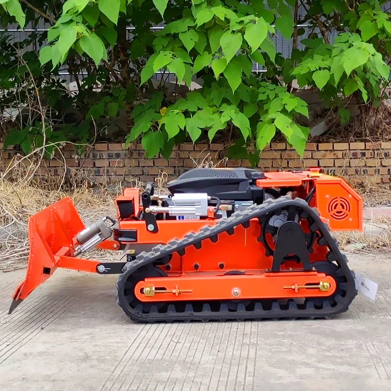 

Customized 2025 Model Professional Controller Diesel Remote Control Lawn Mower Self-Propelled with Serrated Blades 4-Stroke Engi