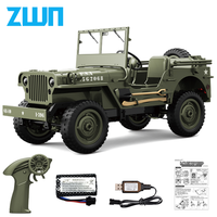 JJRC C8815 1/10 WILLYS JEEP Rc Car 1941 4WD RTR Crawler Climbing Scale Military Truck Offroad Vehicle Adult Toy Gift for Kids