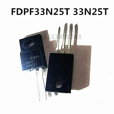 Originale Nuovo 5pcs / FDPF33N25T TO-220F 33N25T 250V33A