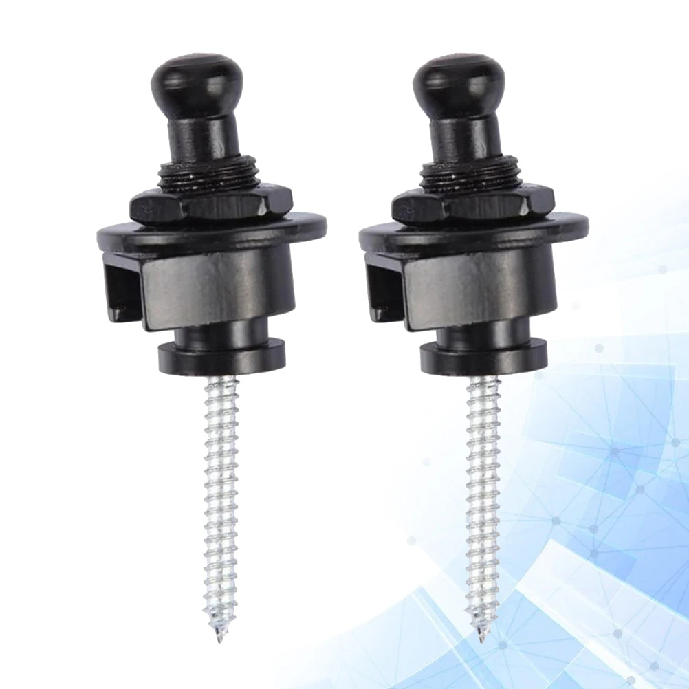 

Locks Strap Buckle Tail Nail Buttons Bass Belt Nails Non-slip Guitar Locking Anti-slip