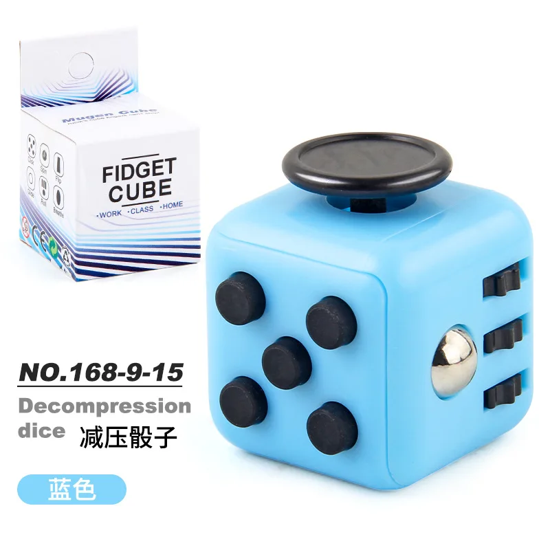 Fidget Cube Magnétique 2,8 Cm – Alliage, Tourne Et Claque, Anti-stress Pour Adultes Et Enfants TDAH – Super Cadeau !