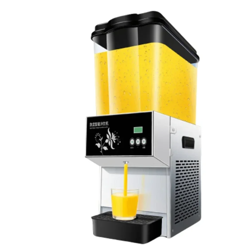 New 20L Beverage Machine Commercial Cold And Hot Scan Code Single Cylinder Cold Drink Machine Automatic Plum Soup Juice Machine