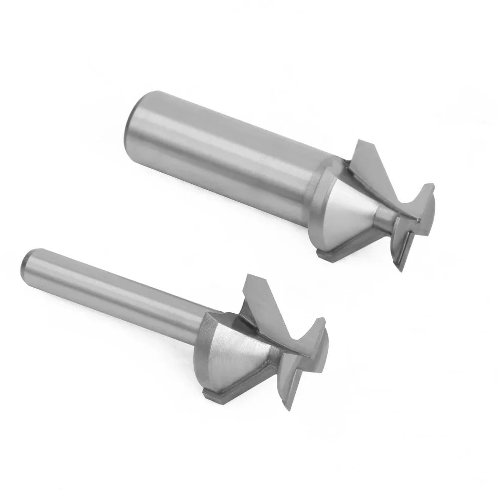 AURWOF 1 Stück 1/2" Schaft Holzbiegefräser-Set, 2- und 3-schneidiger CNC-Fräser, R8-R50 Profilierwerkzeug für Holzkurven – Detail 12