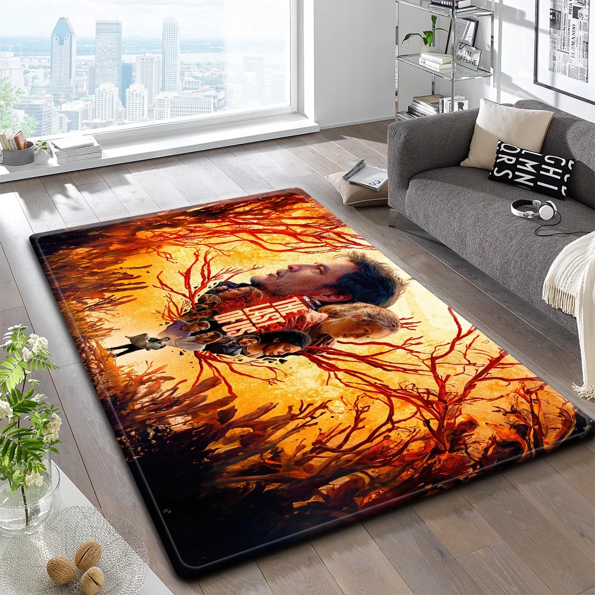 Survival Game TV The Last of us Carpet Kitchen MatEntrance Doormat Bedroom FloorDecoration Living Room Bathroom Anti-slip Rug