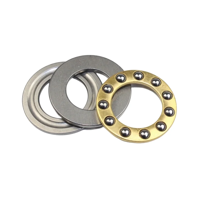 10pcs F7-15M F6-12M metal Axial  Ball Thrust Bearings 7x15x5  6x12x4.5 mm miniature Plane thrust ball bearing