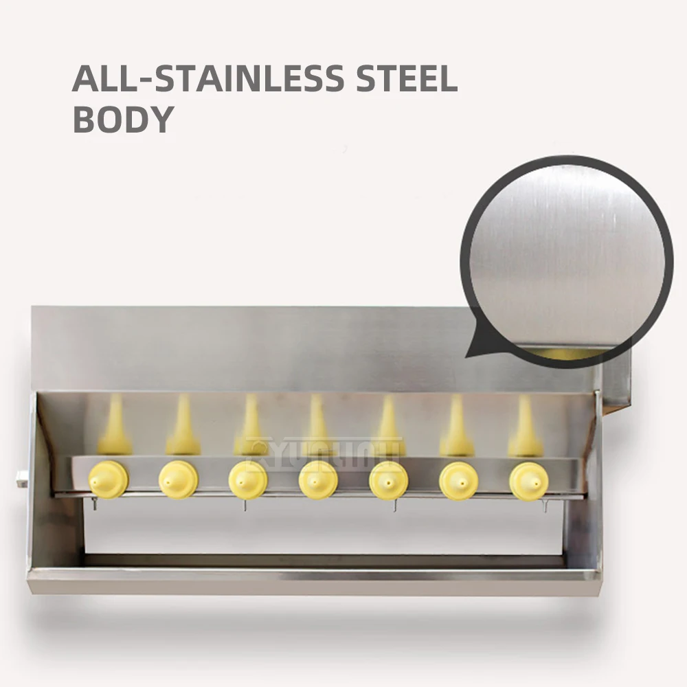 스테인리스 스틸 양돈/소돈 사육기 양면 10구 급이기