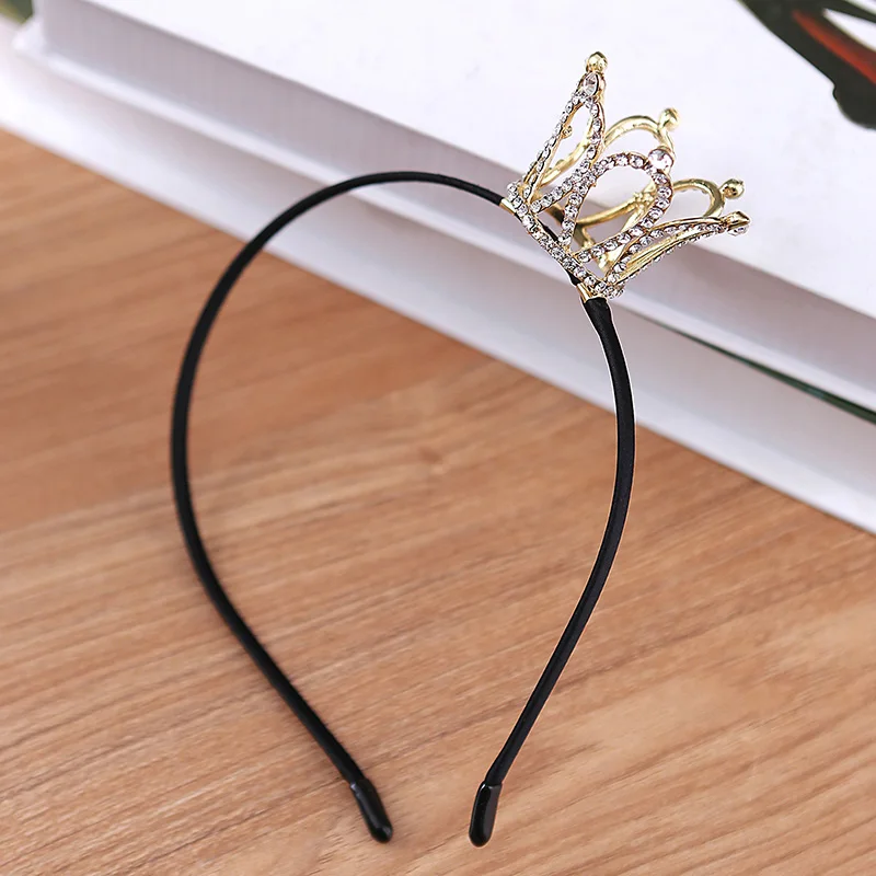 Crown Designs Wedding Tiara Diamante Crystal Rhinestone Hair Headband Headpiece Bridal Jewelry Accessories for Women