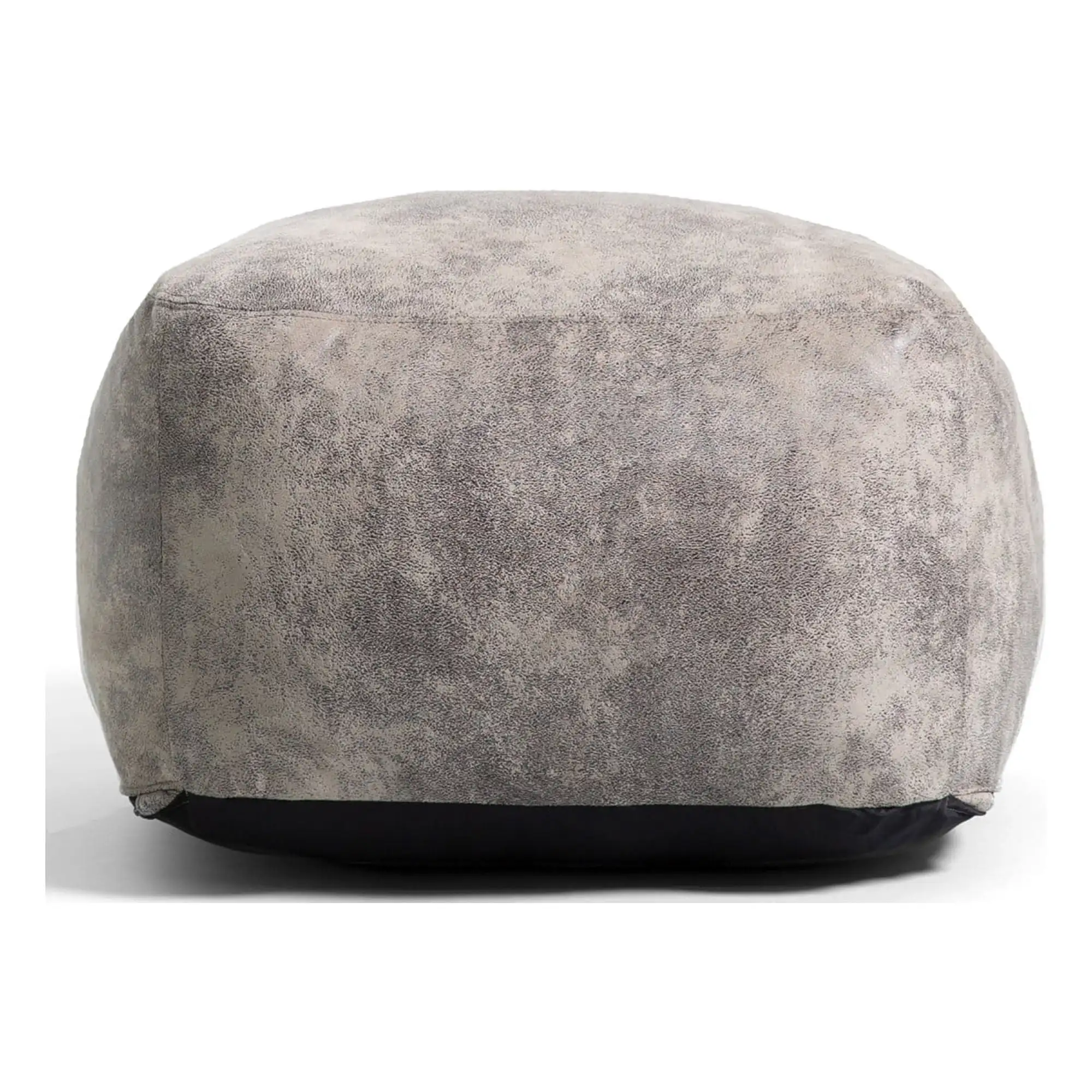 

Nestle Bean Bag Chair Ottoman, Cement Blazer, Vegan Leather furniture stool chair