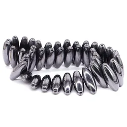 Strong Magnetic Therapy Relief Toy Oval Shape Olive Rattle Power Ferrite Magnet Beads Set Health Care Massager Child Puzzle Gift