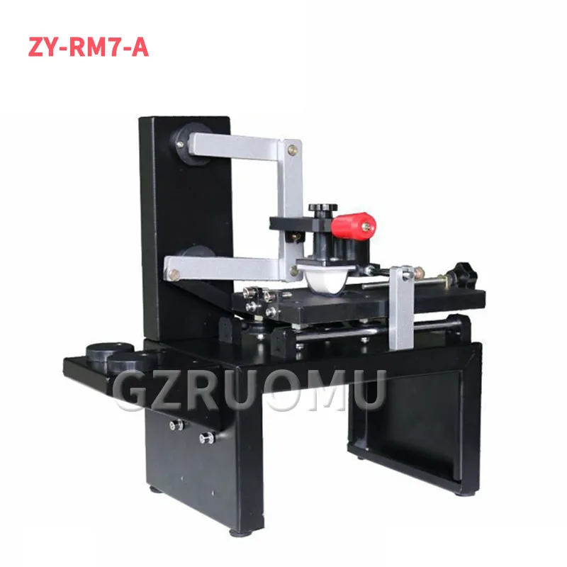 ZY-RM7-A Environmental Manual Ink Pad Printing Machine Desktop Inkjet Printer Inks Digital Batch Number Production Date Coding