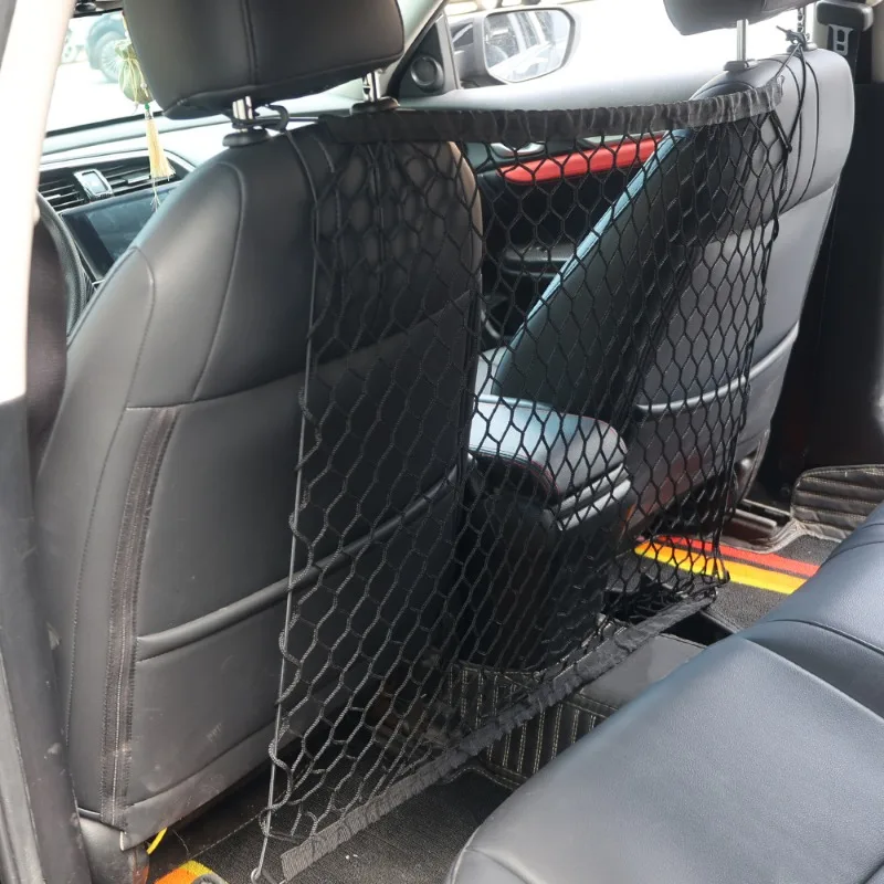 Universal Car Trunk Net Elastic Luggage Net Cargo Organizer Storage Nylon Mesh Nets Stretchable Car Interior Mesh Network Pocket