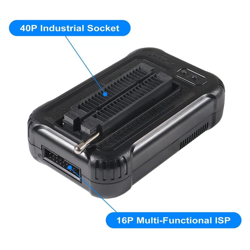 

-A99Z T48 TL866-3G Programmer + ISP Cable Support 31000+ Ics For SPI/Nor/NAND Flash/EMMC BGA153/162/169/100/221 TSOP/SOP/PLCC