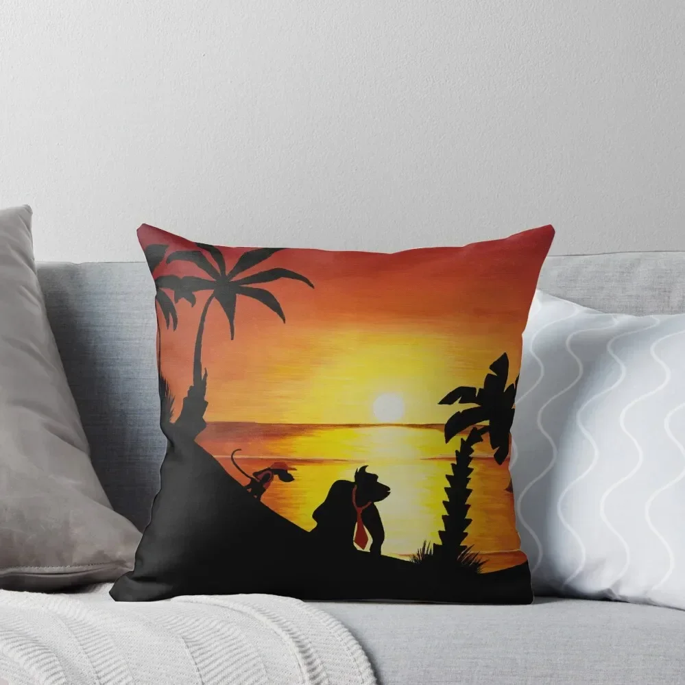 

Sunset Shore Throw Pillow New year Sofa Covers Decorative Sofa Cushion pillow