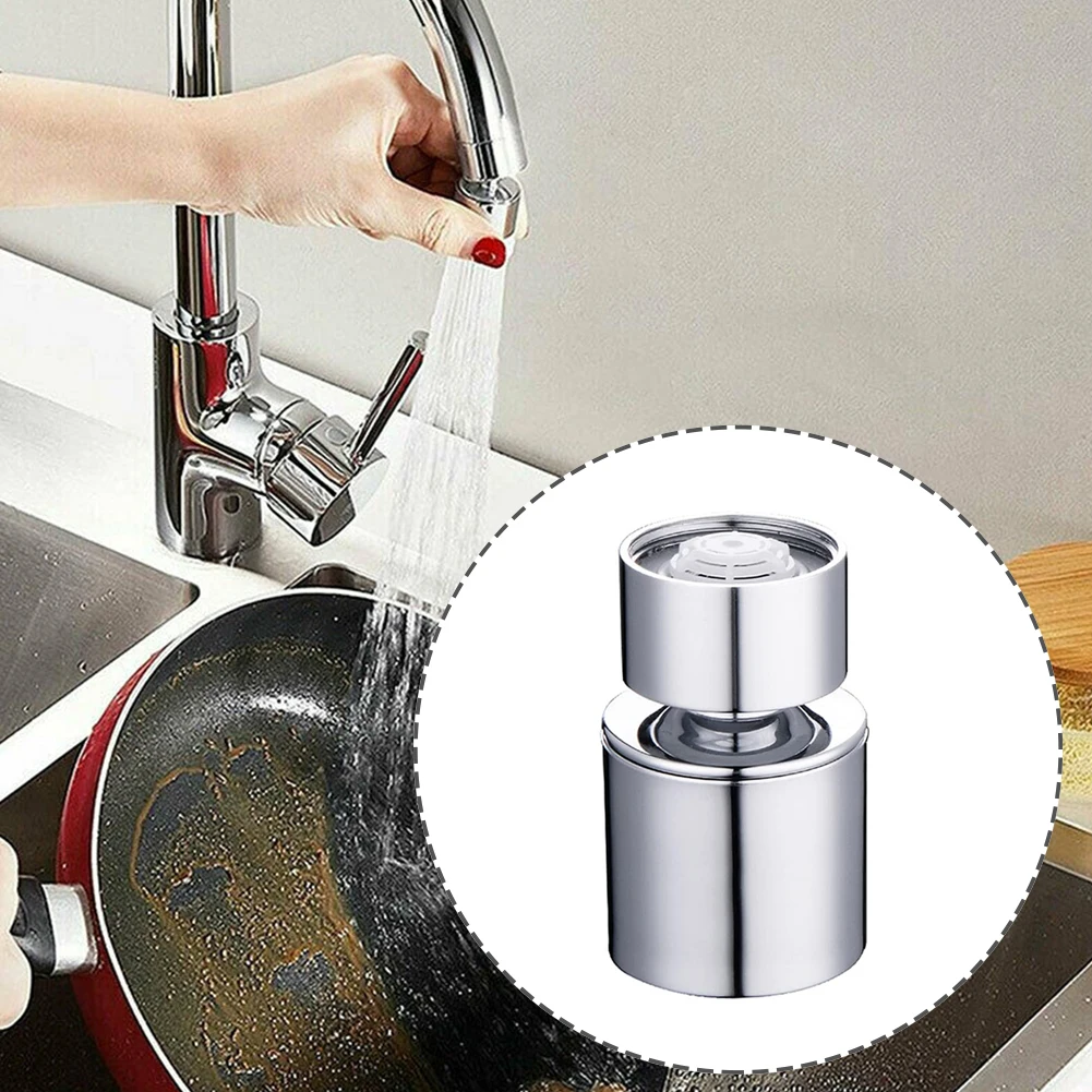 Kitchen Water Faucet Aerator Degree Swivel Tap Water Diffuser Adapter Filter FM22/M24 Thread Bathroom Water Filter Nozzle